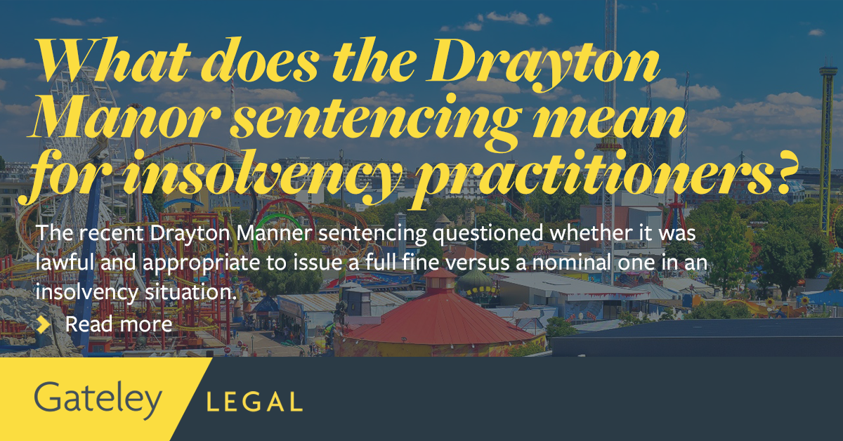 What does the Drayton Manor Park sentencing decision mean for