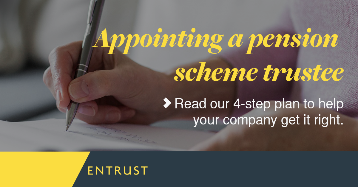 Appointing a pension scheme trustee how to get it right Guides