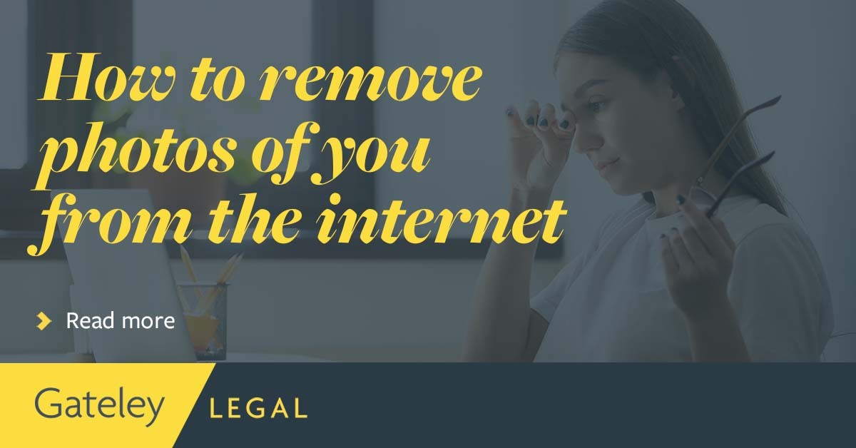 How to remove photos of you from the Articles Gateley