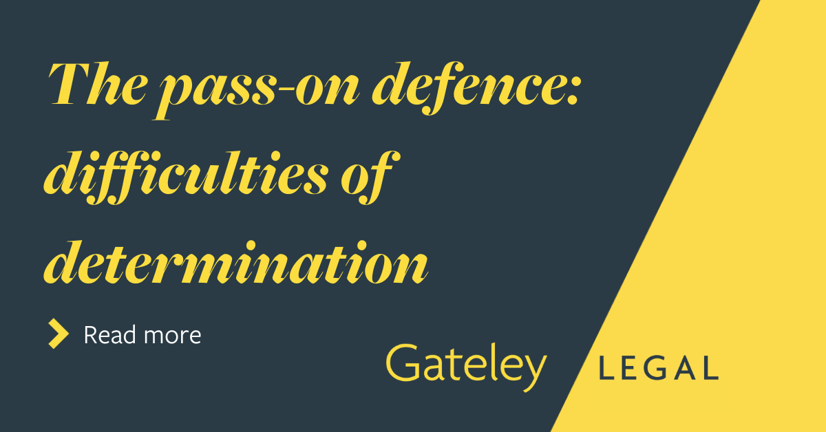 The Pass on Defence Difficulties Of Determination Articles Gateley The Pass on Defence Difficulties Of Determination Articles Gateley
